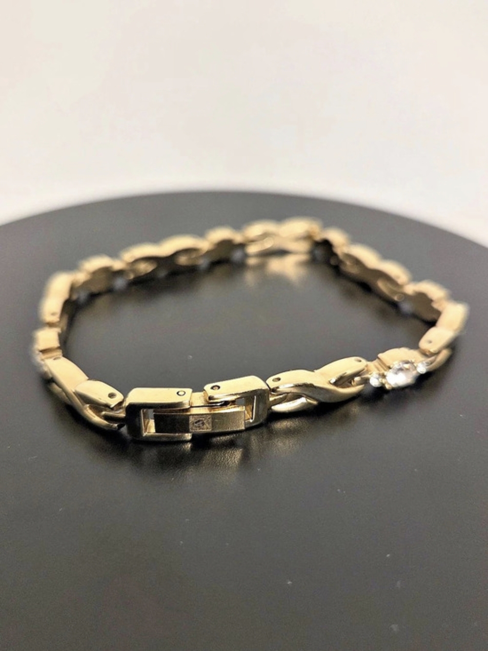 Anne Klein Gold-Tone Chain Bracelet Size 6-1/4